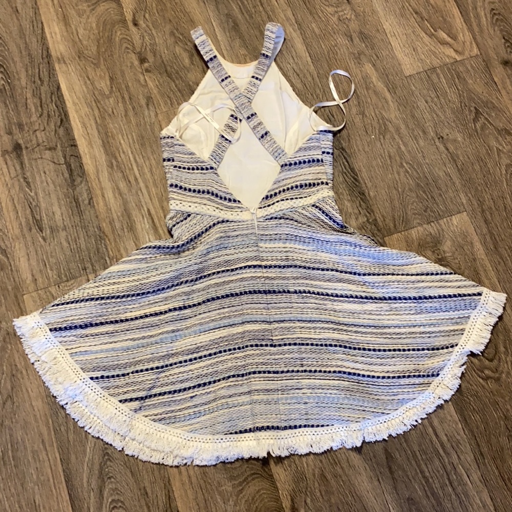 Lovers+Friends Dress, woven, flared, cross-back, S